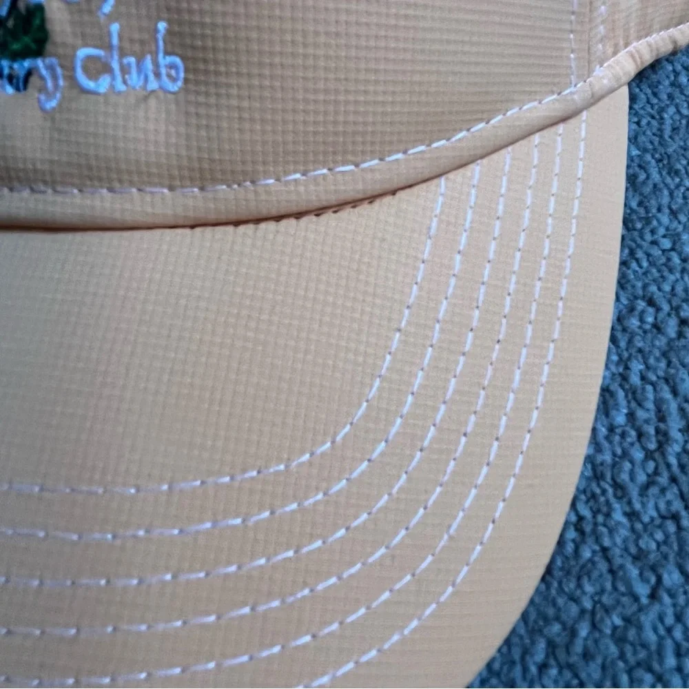NWT Imperial Scotchgarded Cochecho Country Club Visor with Adjustable Strap